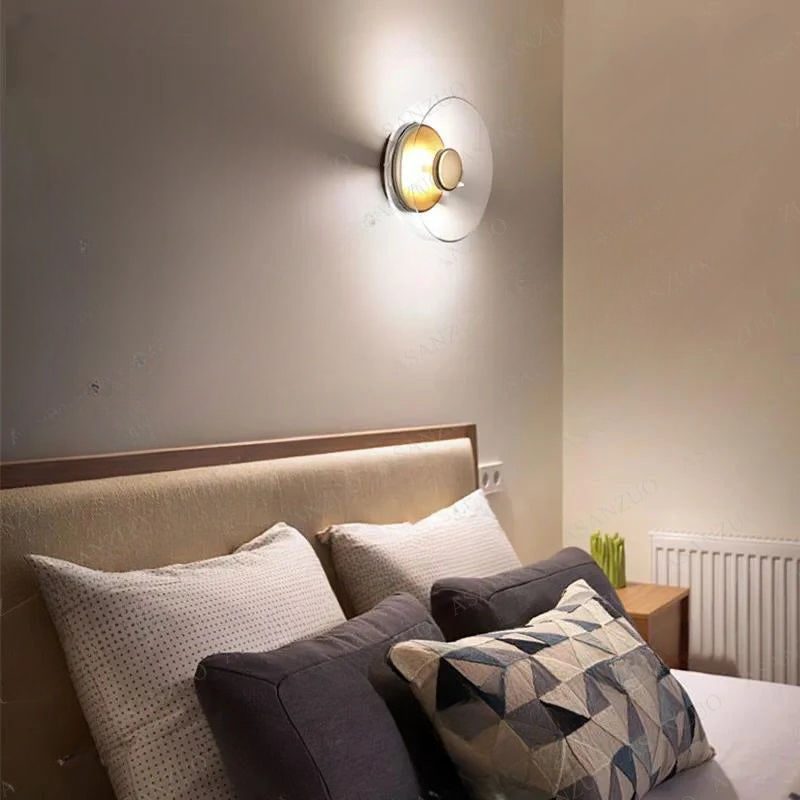 Applique Murale Verre Design Led nordique