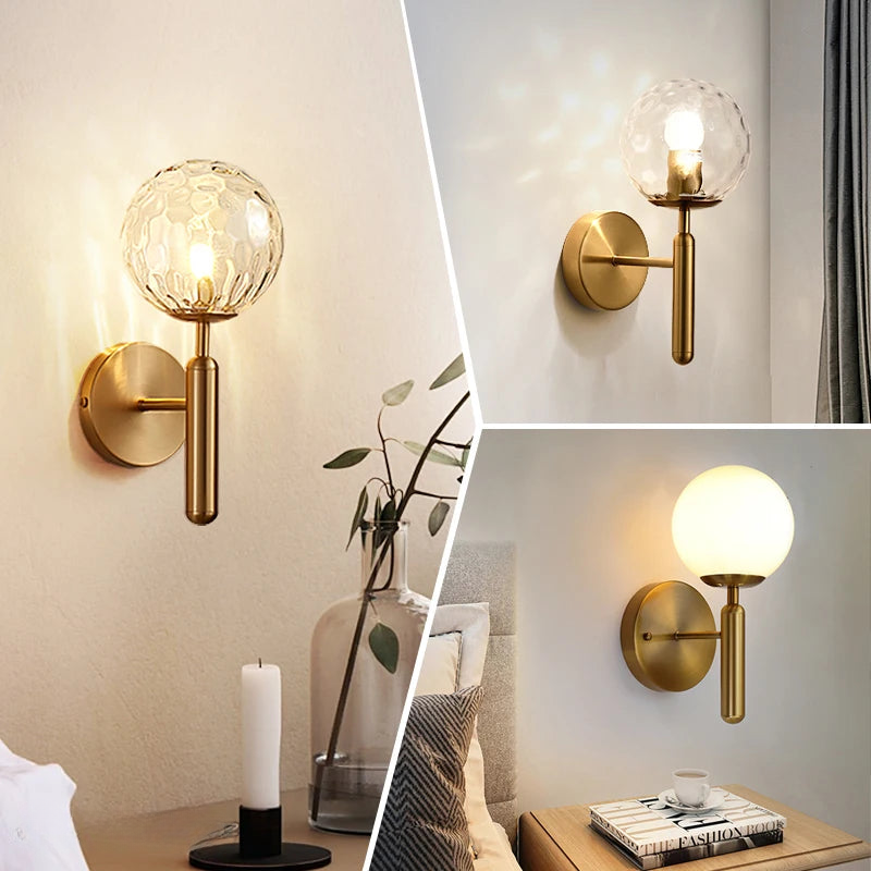 Lampe Murale Nordique Minimaliste et Éclatante