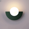 Applique Murale Demi-Cercle LED Design Contemporain