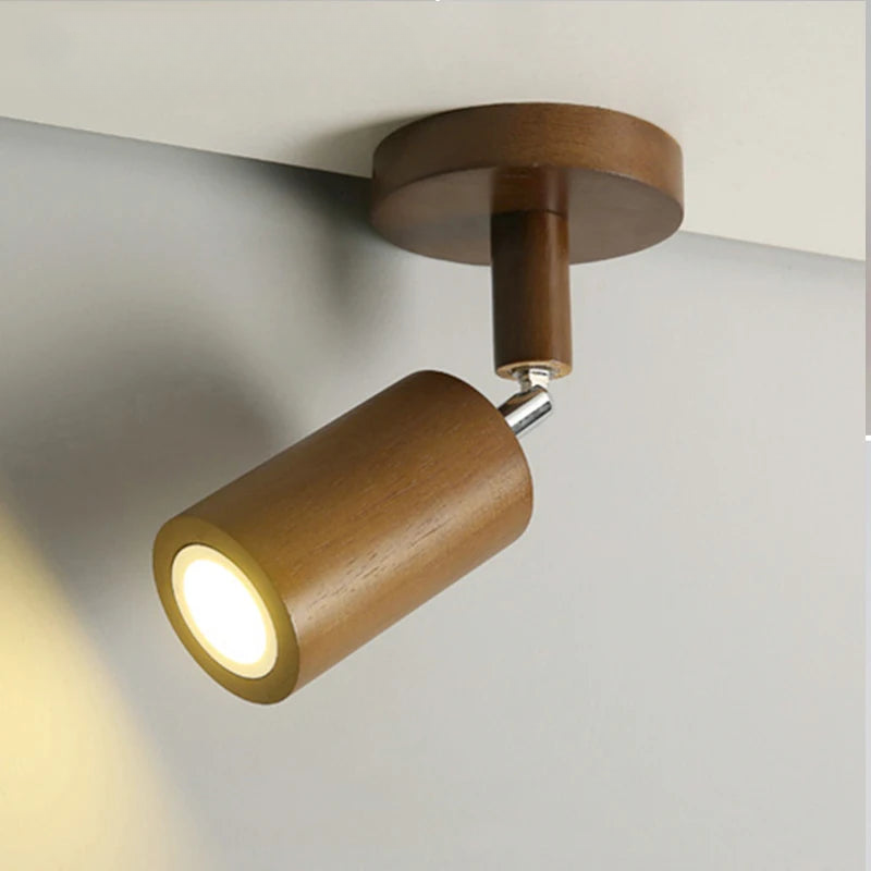 Escalier Luminaire Bois Massif