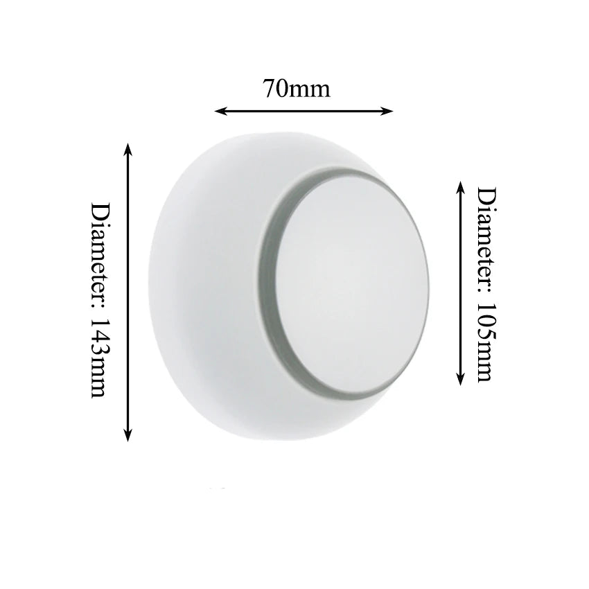 Produit Applique Murale Led Rotation Décoratif