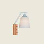 Applique Murale Bois & Verre Dépoli - Vignette | Votre applique murale