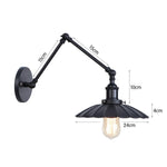 Applique Murale Noire En Metal Orientable - Vignette | Votre applique murale