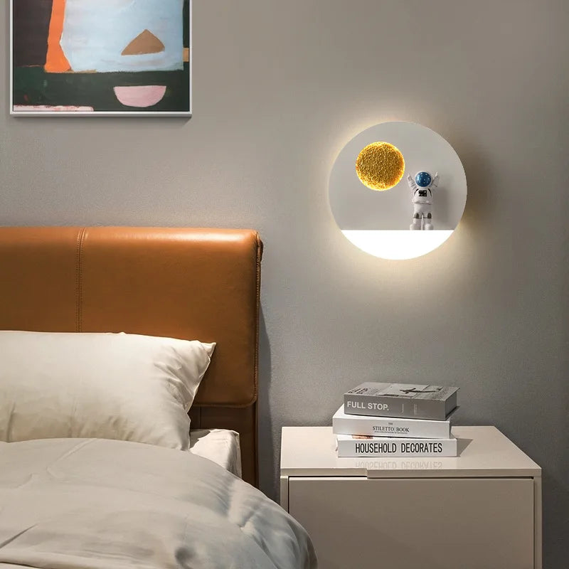 Applique murale LED Astronaute ambiance apaisante