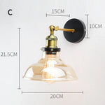 Applique Murale Verre Ambré - Vignette | Votre applique murale