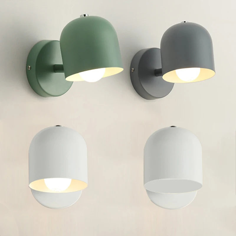 Applique Murale LED Rotative Macaron Nordic