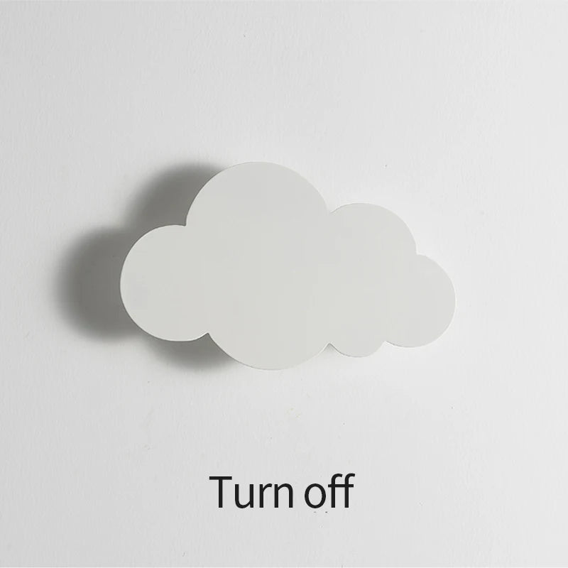Lampe murale LED en forme de nuage dimmable
