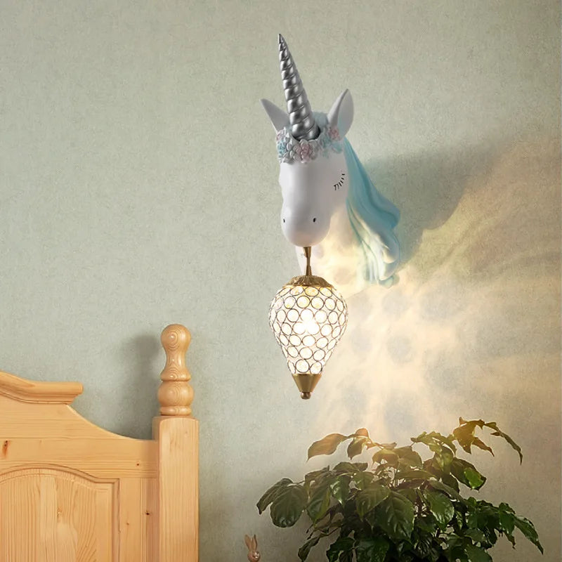 Applique Murale Enfant Poétique Cristal