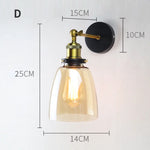 Applique Murale Verre Ambré - Vignette | Votre applique murale