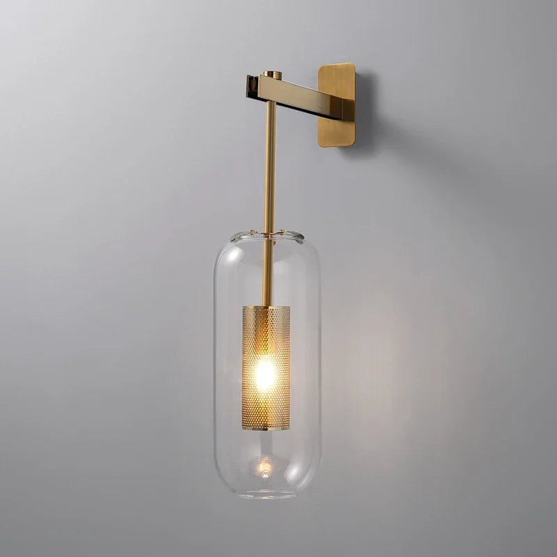 Applique Murale Verre Transparent nordique moderne