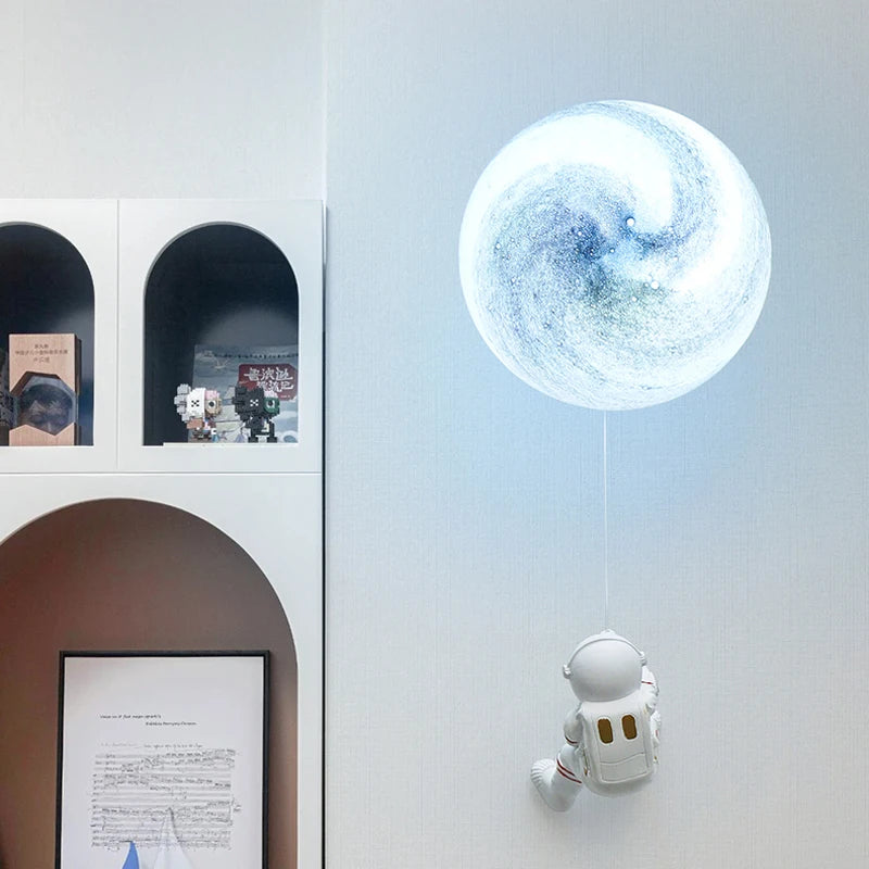 Aplique Murale Chambre Bébé Garçon astronautes fantastique