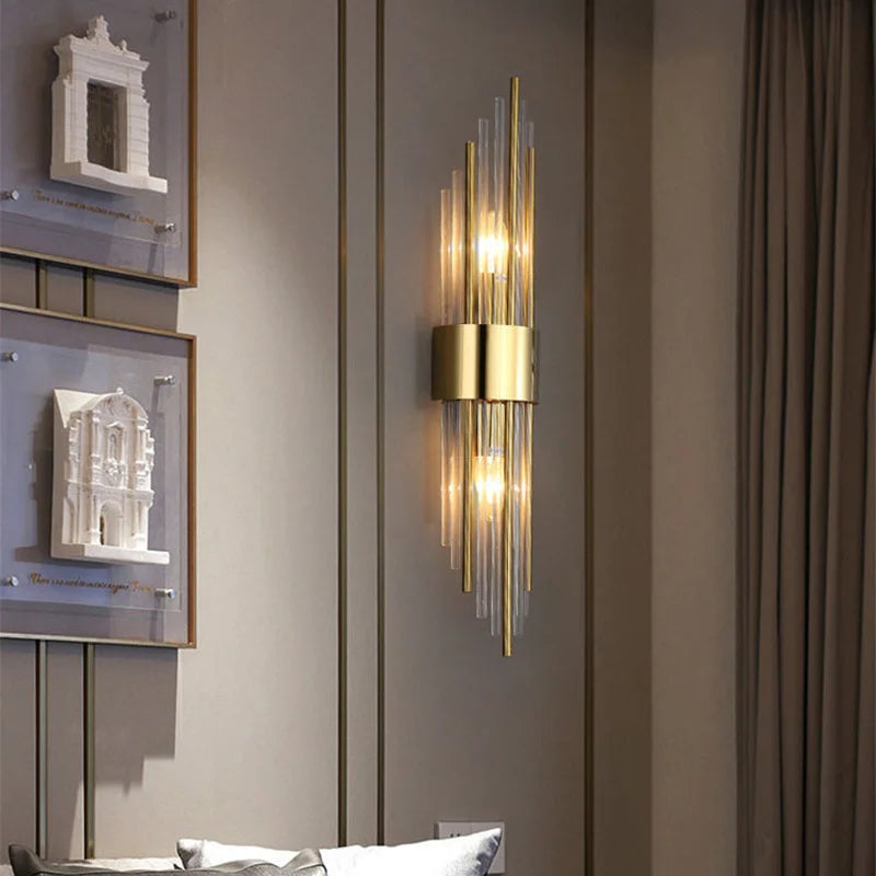 Applique Murale Design Luxe en Argent