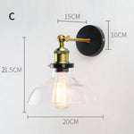 Applique Murale Verre Ambré - Vignette | Votre applique murale