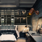 Applique Murale Metal Double - Vignette | Votre applique murale