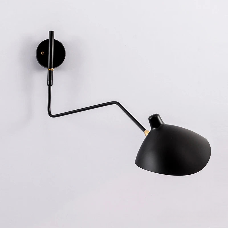 Applique murale industrielle bras articulés LED