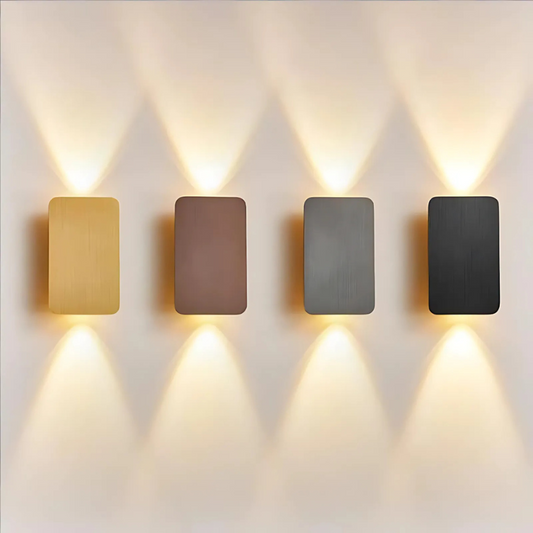 Applique Murale LED Double Faisceau en Aluminium