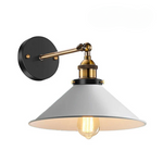 Applique Murale Blanche Et Dorée - Vignette | Votre applique murale