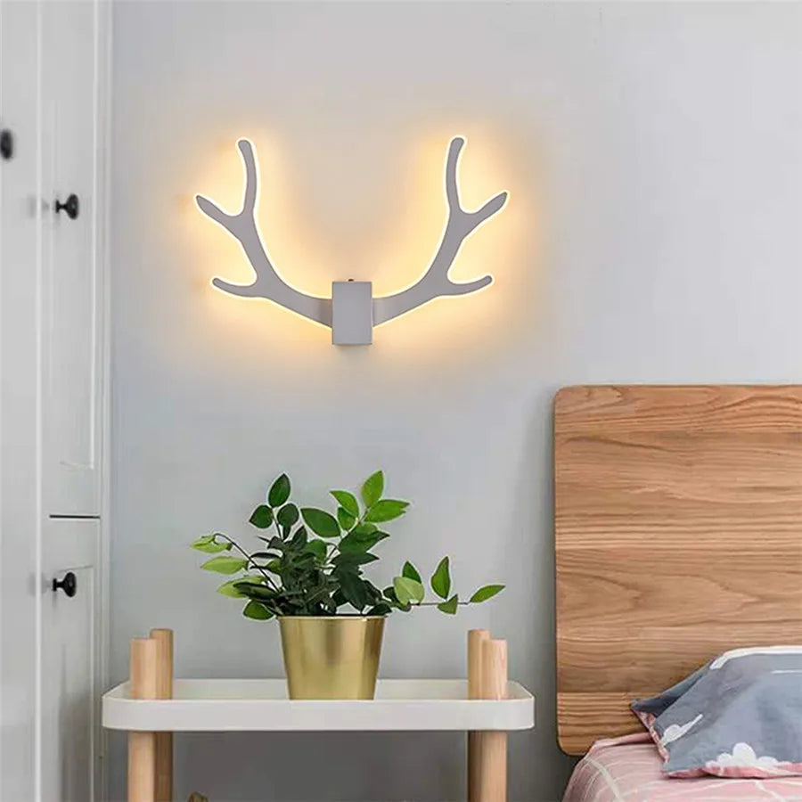 Appliques Murales Led Bois Naturel moderne
