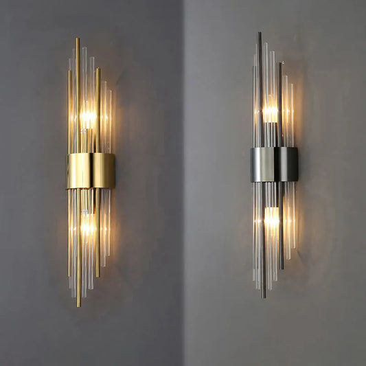 Applique Murale Design Luxe en Or