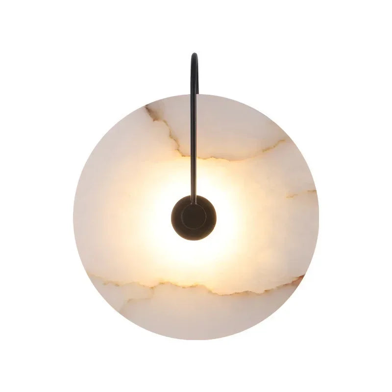 Luminaire Chic et Minimaliste en marbre