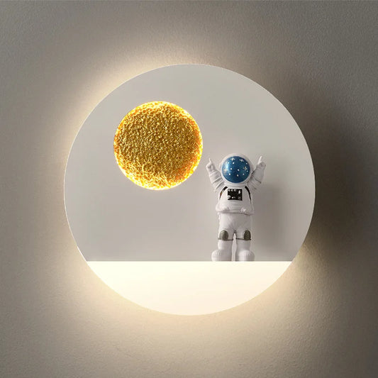 Applique murale LED Astronaute pour chambre d'enfant